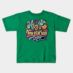 National Hug a Musician Day – November Kids T-Shirt